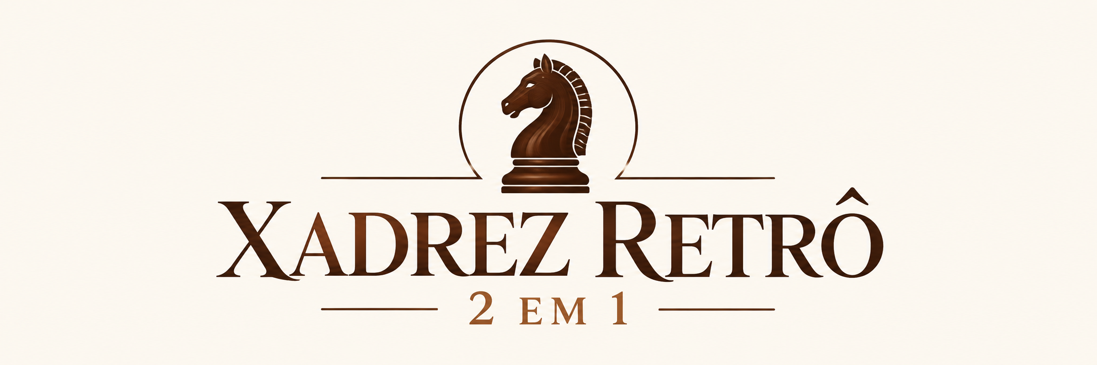 Xadrez Retrô 2 em 1